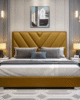 Victor Plush Velvet Bed: The Supreme in UAE – Zohaib Furniture