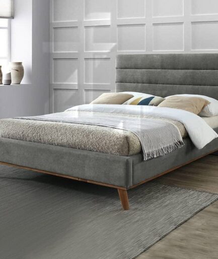 LIGHT GREY BED
