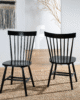 SAFAVIEH Black Spindle-back Dining Chairs | Ultimate Serenity in UAE – Zohaib Furniture