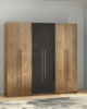 Brassfield Wood Armoire | Magnanimous and Sleek in UAE – Zohaib Furniture