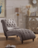 The Supreme: Jacinto Tufted Chaise Lounge in UAE – Zohaib Furniture