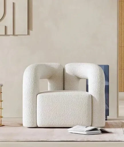 Prava boucle Arm Chair