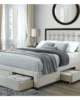 Luthman Storage Upholstered Bed | Blissful Comfort in UAE – Zohaib Furniture