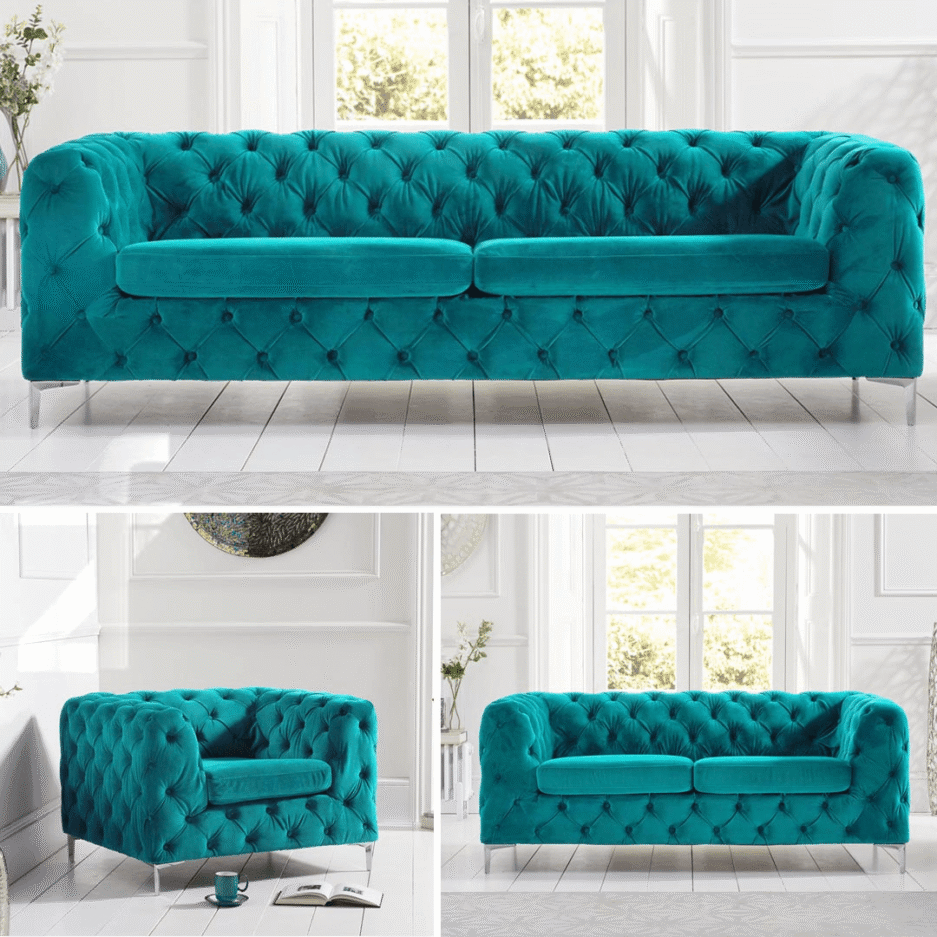 Luxurious Alexa Button Tufted Sofa In UAE | Sofa