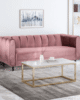 Aleeza Upholstered Sofa: Stylish and comfortable in UAE – Zohaib Furniture