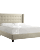 The Ultimate Bed Melina Tufted Linen Wingback in UAE – Zohaib Furniture