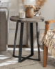Stunning Barnett Metal Wrap Side Table for your home in UAE – Zohaib Furniture