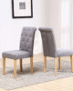 Neo Fabric Button Tufted Dining Chairs | Zohaib Furniture in UAE – Zohaib Furniture