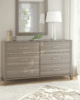 Transitional Grain-textured Dresser | Charming Warmth in UAE – Zohaib Furniture