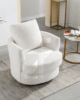Yelina Upholstered Swivel Armchair in UAE – Zohaib Furniture