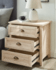 3 Drawer Farmhouse Nightstand | Beauty and Comfort in Togetherness in UAE – Zohaib Furniture